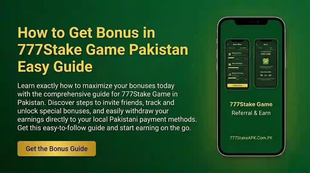 How to Get Bonus in 777Stake Game